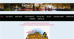 Desktop Screenshot of fathersdayfestival.com
